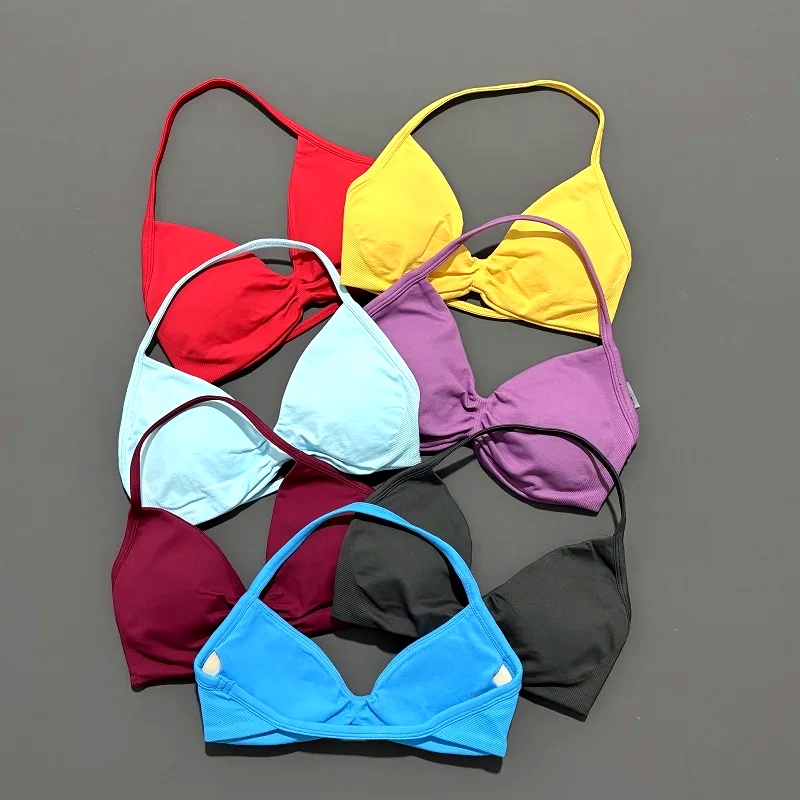 Sports Strappy Bra Yoga Underw - огляд і ціна Sports Bra Racerback