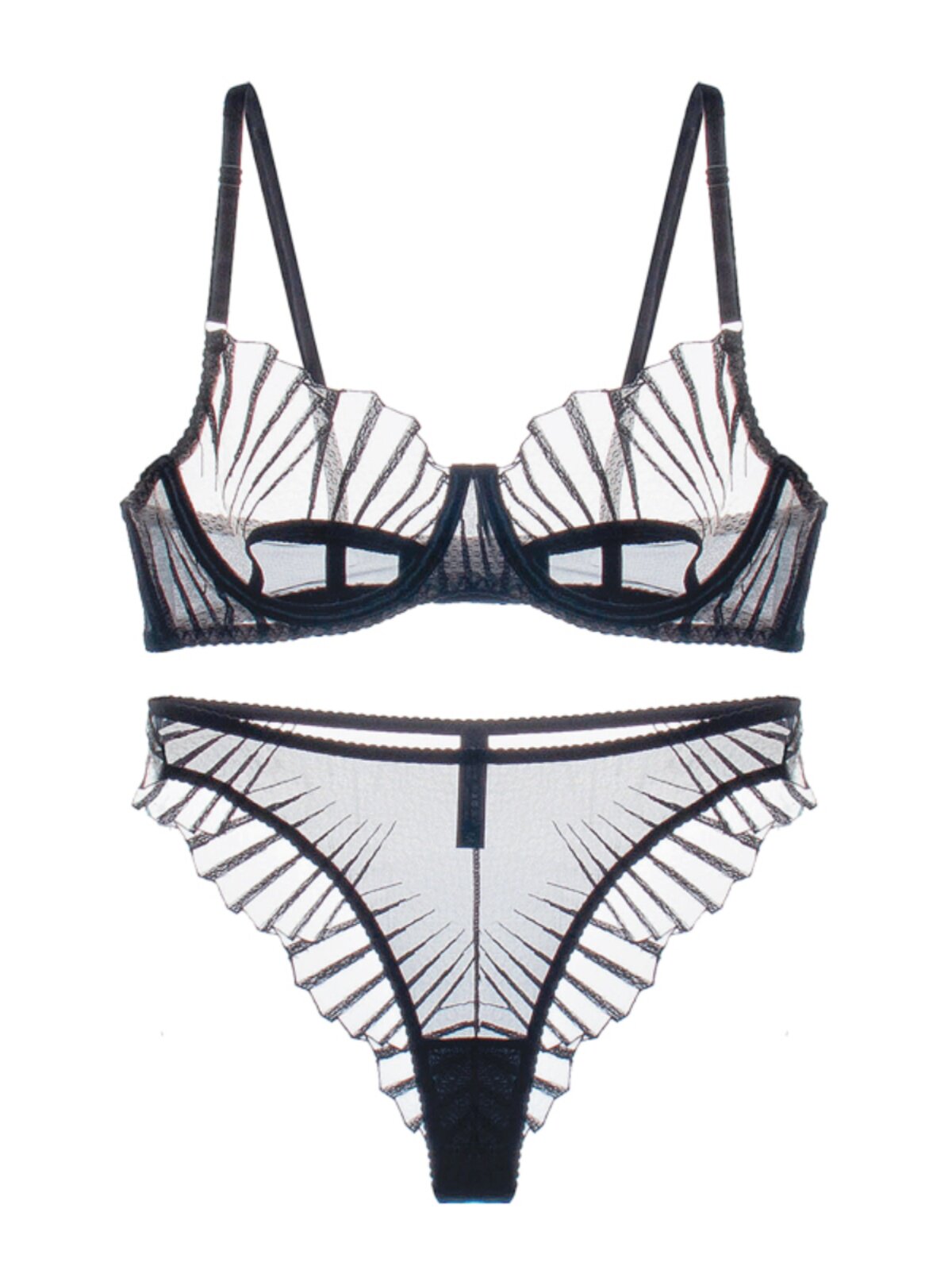 KUCLUT Bras for Women Sheer Me - огляд і ціна Sheer Mesh Bra