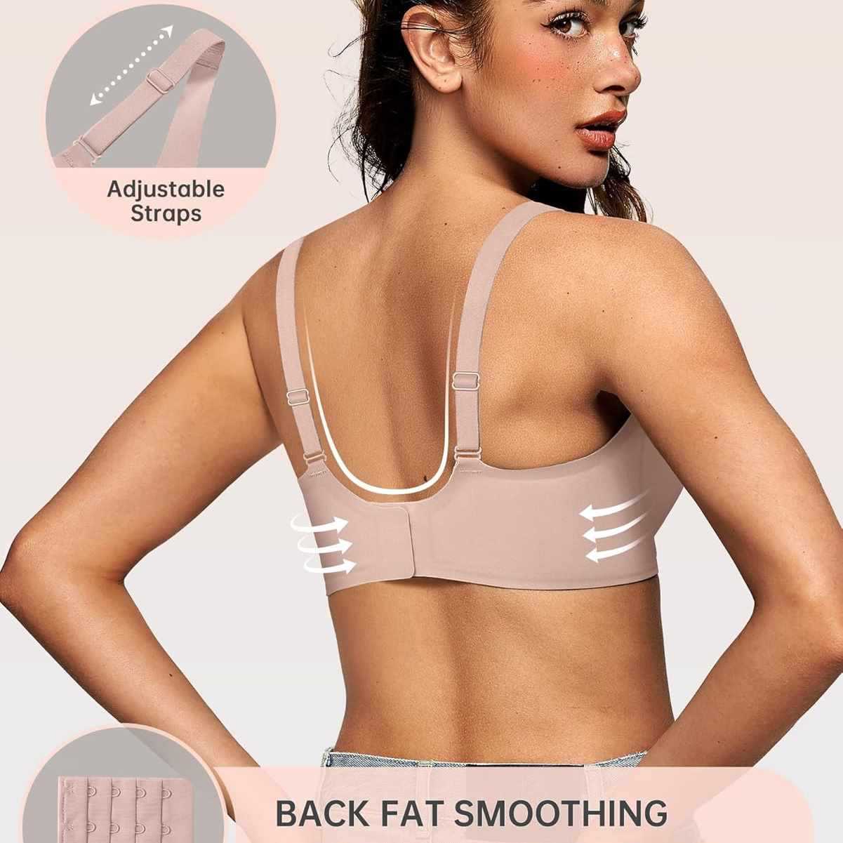Womens Deep V Wireless Bras Wi - огляд і ціна Wirefree Bra Comfort
