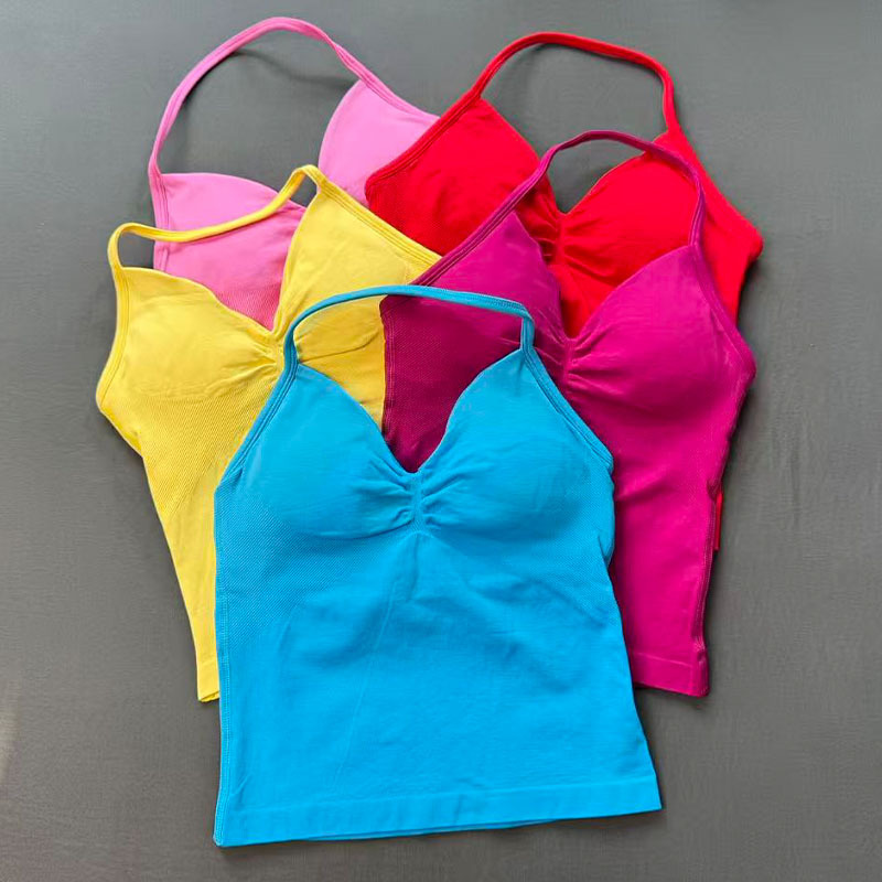2DFF LOGO Women Yoga Sports Br - огляд і ціна T Shirt Bra Seamless