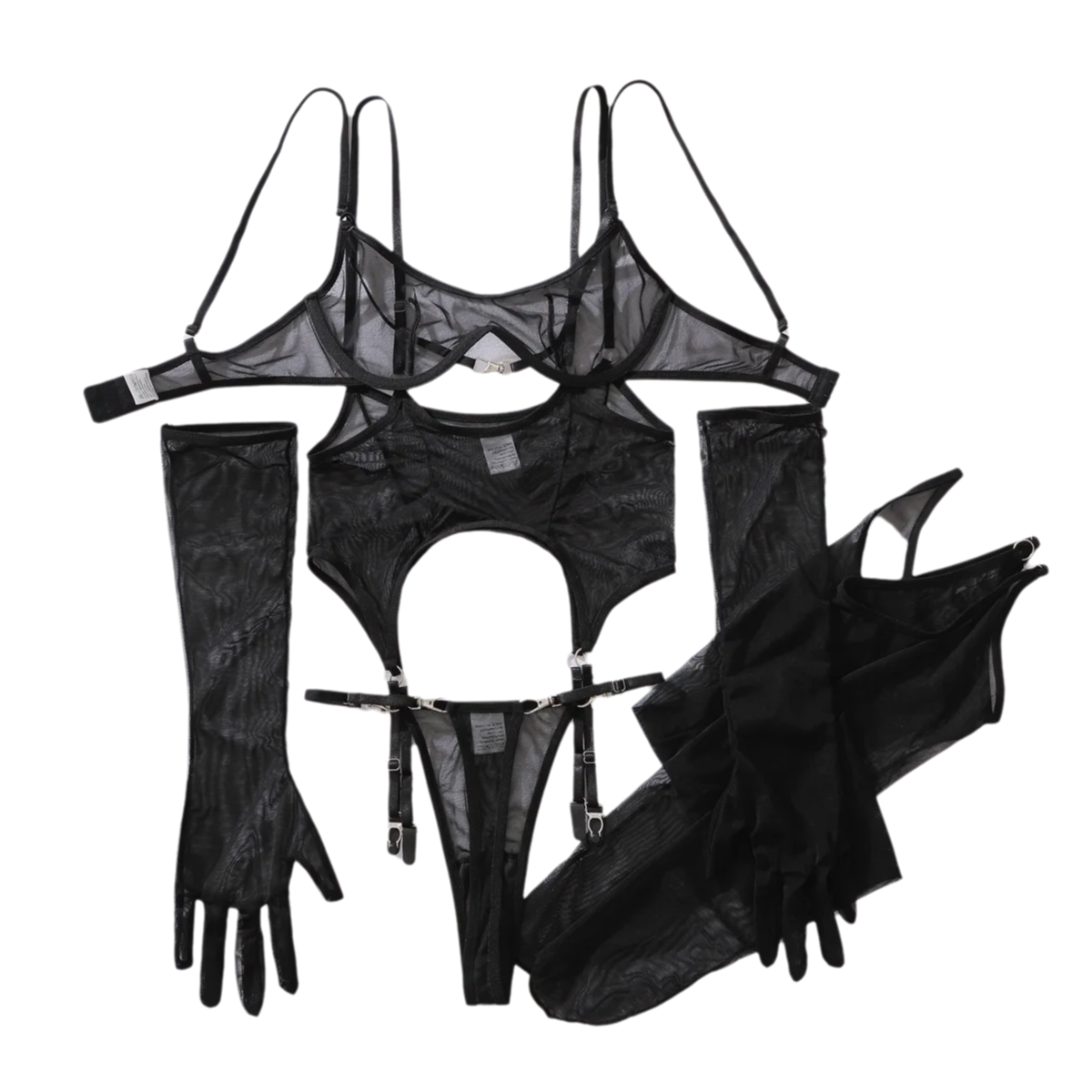 Sexy Mesh Breathable Lingerie  - огляд і ціна Sheer Mesh Bra