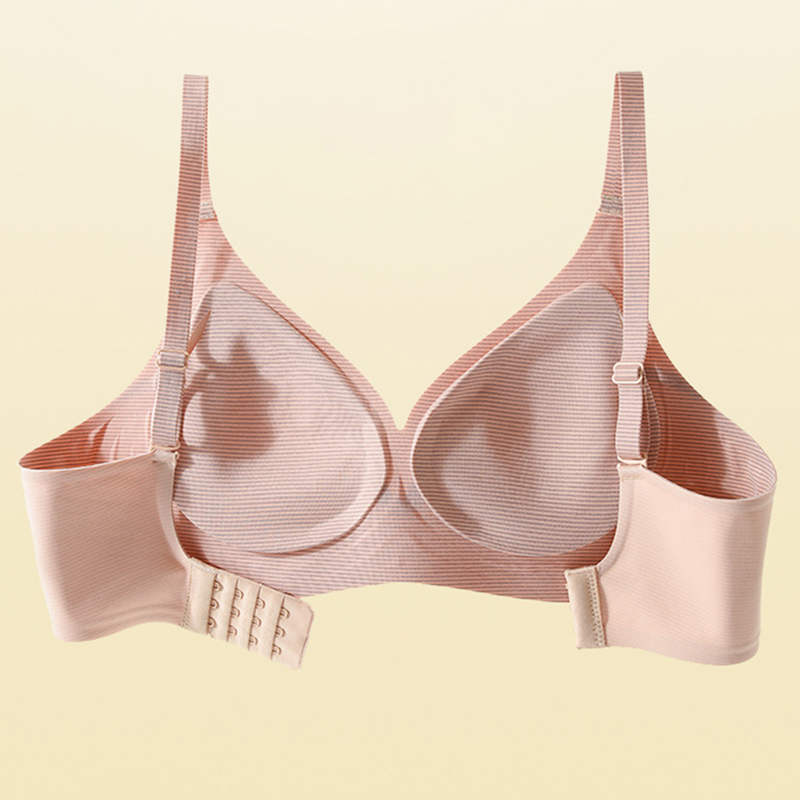 Stripe Color Contrast Soft Sup - огляд і ціна Underwire Bra Padded