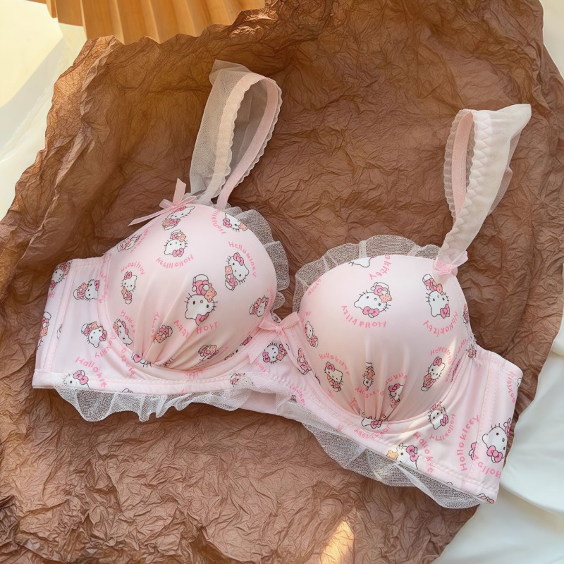 Sanrio Cute Japanese Bra Hello - огляд і ціна Lace Bralette Set